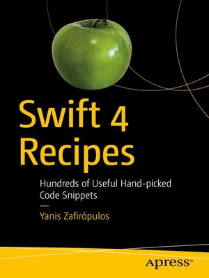 cover image of Swift 4 Recipes